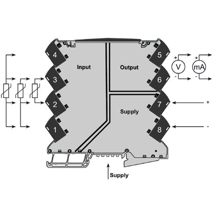 1375510000 - Configurable RTD Temperature Transducer with Galvanic Isolation