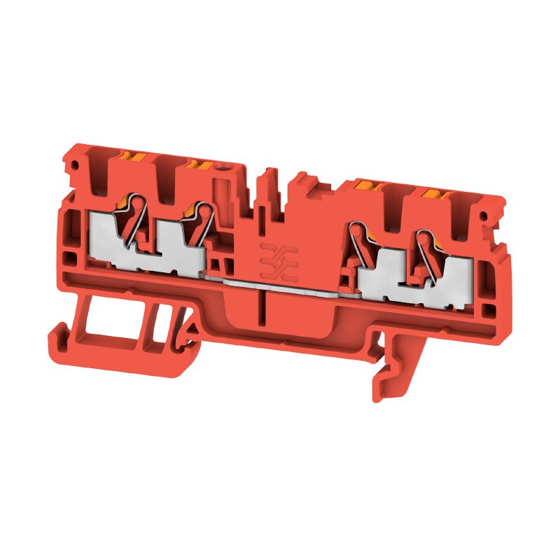 1521710000 - 800V Red Push-In Terminal Rated 24A  (Pack of 100)