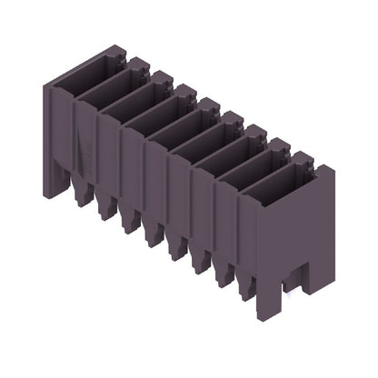 1358990000 - 3.50mm PCB Male Header Connector, 18 Poles, Black  (Pack of 175)