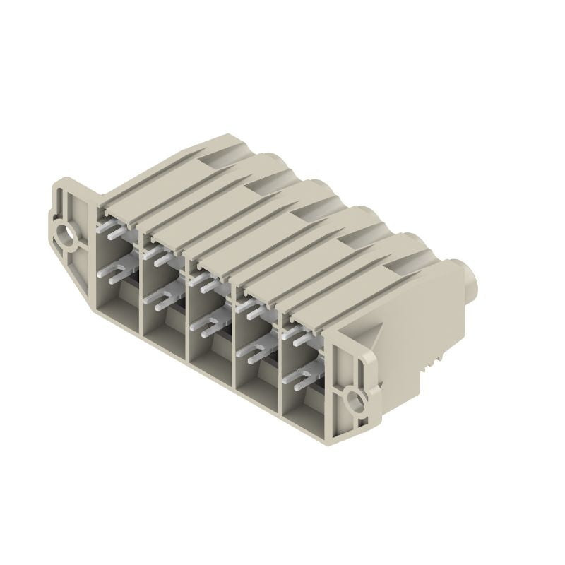 1386320000 - 15mm 5-Pole PCB Terminal, 90° with Durable Coating  (Pack of 12)
