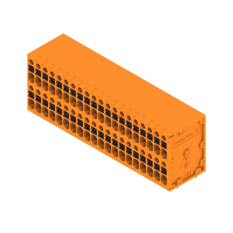 2001120000 - 3.5mm 40-Pole PCB Terminal with 90° Pins and Push-In Connections  (Pack of 20)