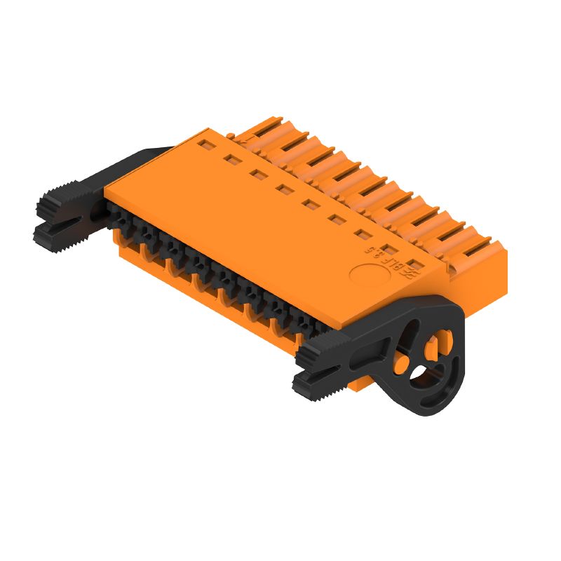 2460020000 - 3.5mm 9-Pole PCB Female Connector with 180° Push-In Design  (Pack of 48)