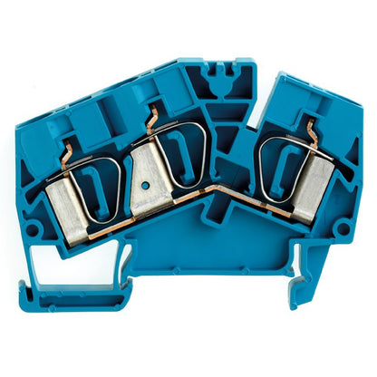 1771420000 - Blue 6 mm² Feed-Through Terminal with Tension-Clamp Connection  (Pack of 50)