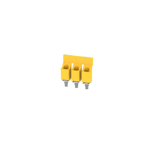 1055160000 - Yellow 11.90mm 3-Pole Cross-Connector, 101A Rated  (Pack of 50)