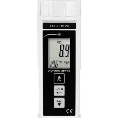 PCE-DOM 20 - Oxygen Content Meter for Water & Air with Temp Compensation