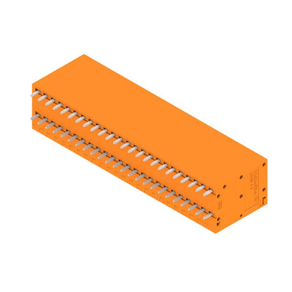 2001160000 - 3.5mm Pitch Orange PCB Terminal, 48 Poles, 90° Angle  (Pack of 20)