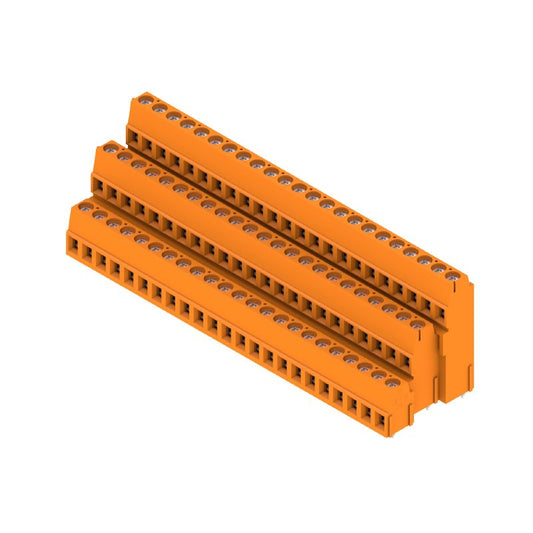 1769830000 - 3.5mm Solder Terminals, 69 Poles, 5.08mm Spacing, Orange Finish  (Pack of 5)