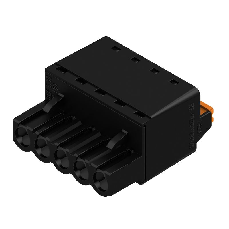 1463950000 - 5-Pole 5.08mm Female PCB Connector, 180° Angle, ROHS Compliant  (Pack of 72)