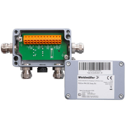 8564190000 - 8-Device Intrinsically Safe Field Distributor for Zone 1/2