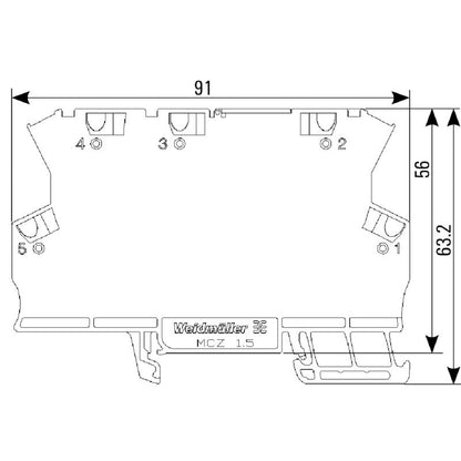 8473010000 - 2/3-Wire Temperature Converter with 4-20 mA Output  (Pack of 10)