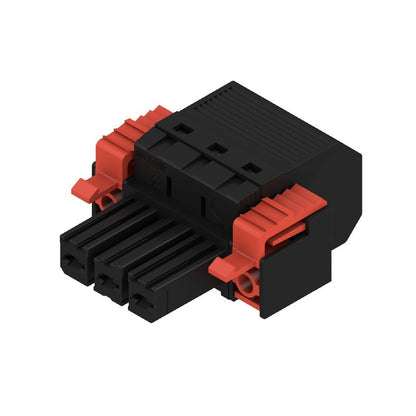 1060450000 - 7.62mm PCB Connector, 3 Poles, PUSH IN Tension-Clamp  (Pack of 40)