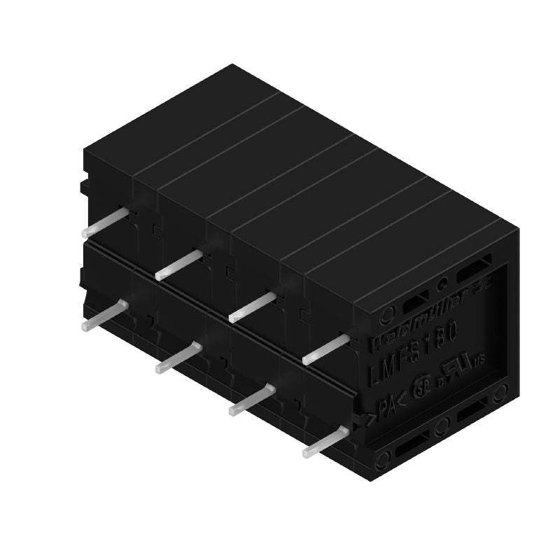 2774670000 - 7.50mm PCB Terminals, 4 Poles, PUSH IN, Black  (Pack of 50)