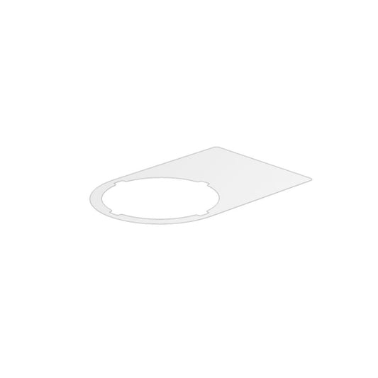 2006100000 - White 56 x 36 mm Polyester Device Markers  (Pack of 1000)