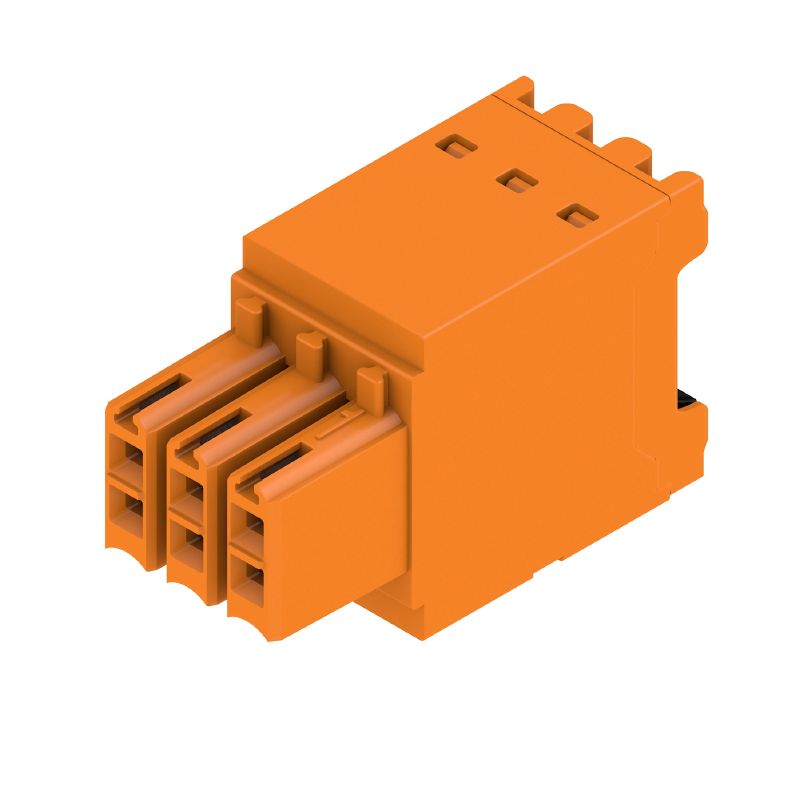 2509600000 - 3.50mm 6-Pole PCB Connector with Push-In Lock  (Pack of 145)