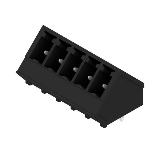 1977230000 - 3.81mm 5-Pole Black Header Connector for PCB Mounting  (Pack of 50)