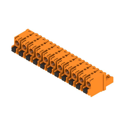 1230240000 - 11-Pole PCB Connector with 180° Angle and PUSH IN Mechanism  (Pack of 18)