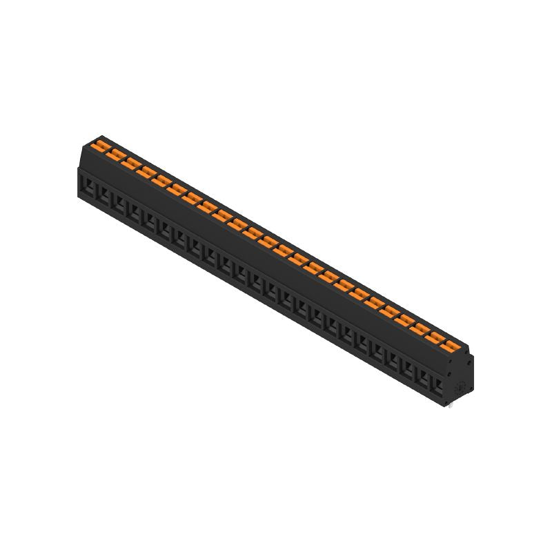 2787560000 - 5mm PCB Terminals, 24 Poles, Black, 90° Angle  (Pack of 32)