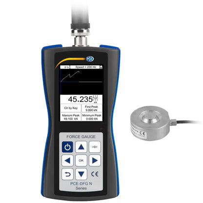 PCE-DFG NF 50K - USB Interface Force Gage with 3m Sensor Cable