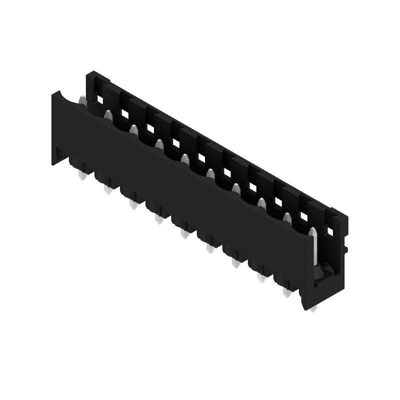 1838060000 - Black 10-Pole PCB Connector, 180° Angle, 3.2mm Pin  (Pack of 50)