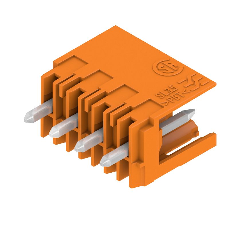 1604790000 - 4-Pole 3.5mm Male PCB Connector, 180° Angle, THT Solder  (Pack of 100)