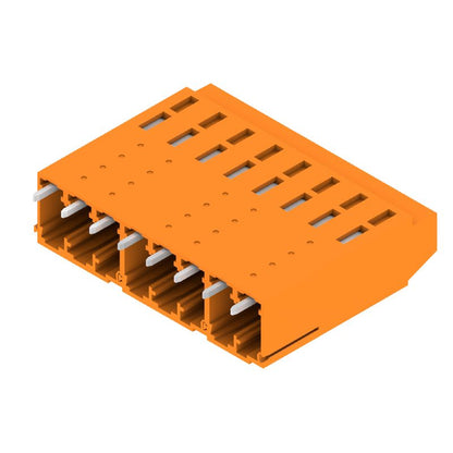 1975420000 - 5.08mm 8-Pole PCB Terminal, 90° Angle, Orange  (Pack of 50)