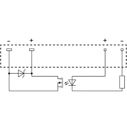 4064310000 - Solid-State Relay 2A Low Voltage 2.5-6V DC Plug-In