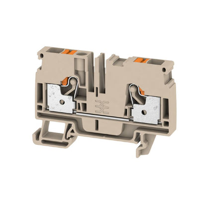 1992110000 - 6mm² Feed-Through Terminal, Dark Beige, 800V/41A Rated  (Pack of 50)