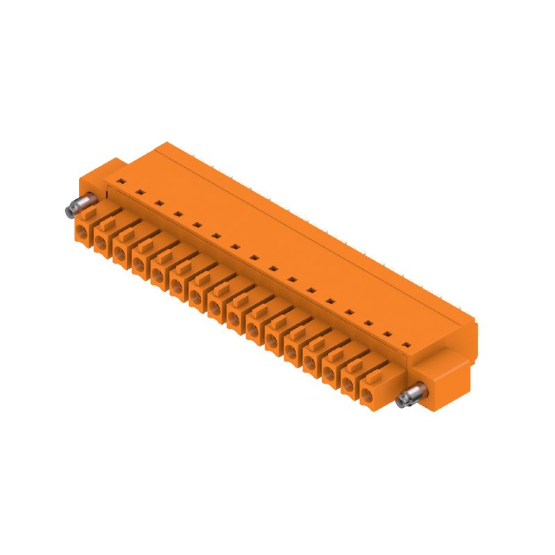 1970820000 - 3.81mm Female PCB Connector, 16 Poles, Push-In Mechanism  (Pack of 50)