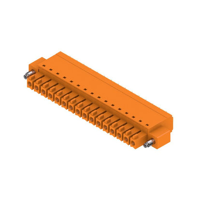 1970820000 - 3.81mm Female PCB Connector, 16 Poles, Push-In Mechanism  (Pack of 50)