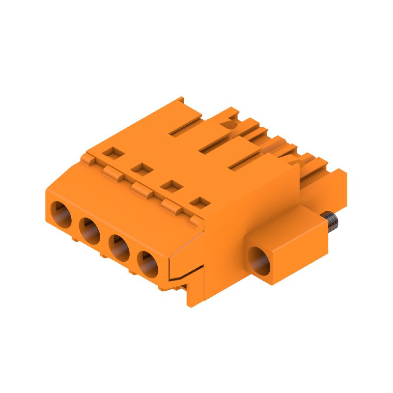 1844010000 - 5.08mm 4-Pole PCB Female Connector with 180° Top Connection  (Pack of 60)