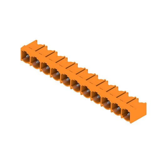 1980460000 - 11-Pole 90-Degree Male Header Connector with 3.2mm Solder Pins  (Pack of 50)