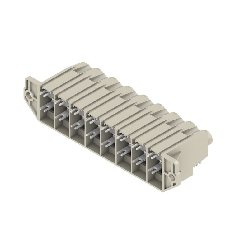 1386770000 - 15mm 8-Pole PCB Terminals with 4.5mm Solder Pins  (Pack of 8)