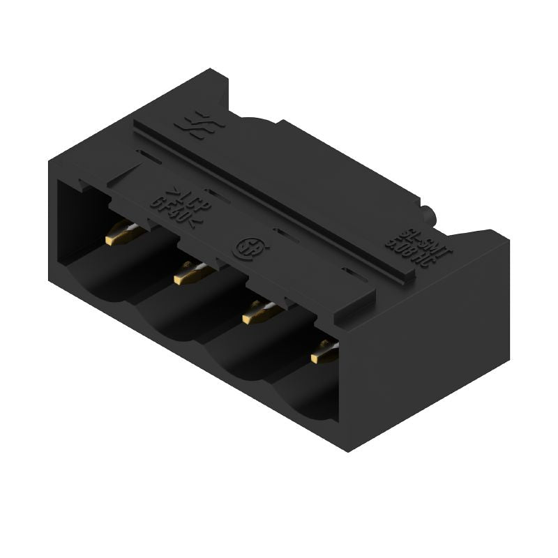 2535030000 - 5.08mm Male Header Connector with 4 Poles, 90° Angle  (Pack of 100)