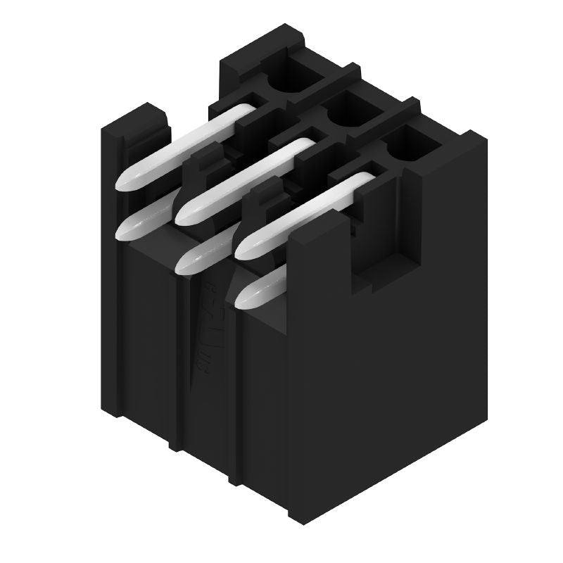 1289640000 - 3.5mm Male PCB Connector, 6 Poles, 90° Angle, Tinned Finish  (Pack of 156)