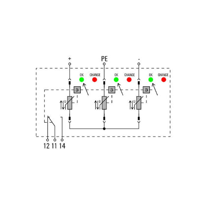 2530190000 - Surge Voltage Arrester for Low Voltage I/II Systems