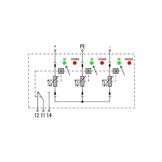 2530190000 - Surge Voltage Arrester for Low Voltage I/II Systems