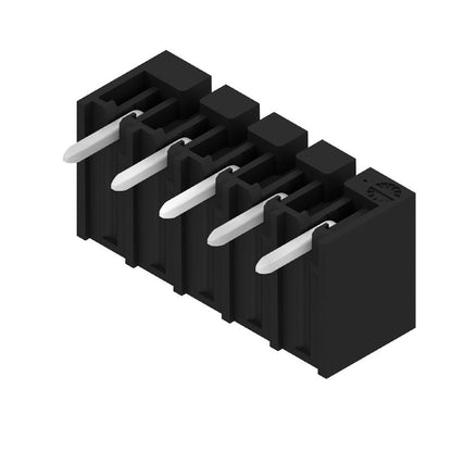 1862870000 - 3.81mm Black PCB Connector, 5 Poles, 90° Angle  (Pack of 400)