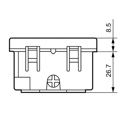 1450780000 - RoHS Compliant Type J Socket Connector, Insert Power Large