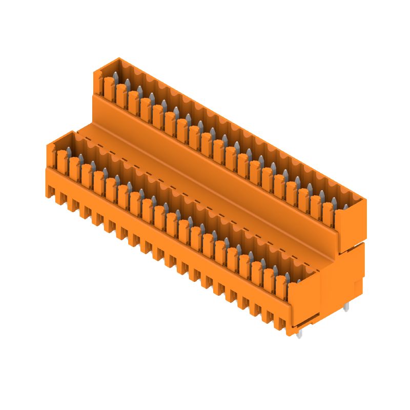 1641200000 - 3.50mm THT Male Connector, 40 Poles, Orange, 10 Pack  (Pack of 10)