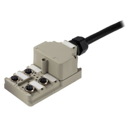 1804600000 - M12 Connector with 5m Cable & LED Indicator, RoHS Compliant