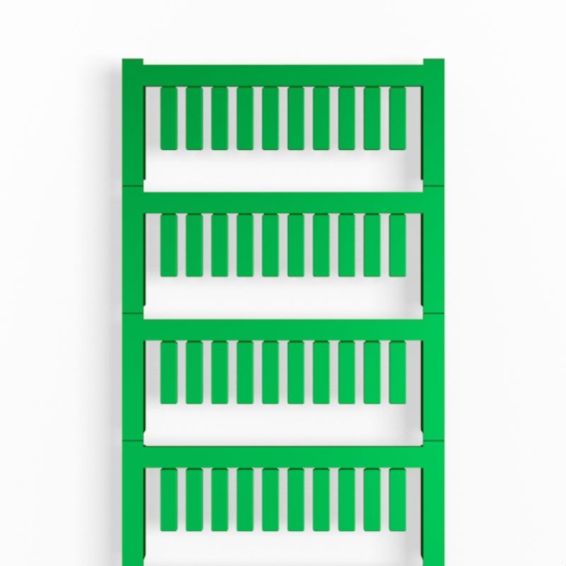 1609981688 - Green Polyamide Insert Marker, 1-22mm, 15x4mm Dimensions  (Pack of 400)