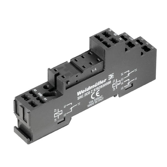 8783930000 - TS 35 Relay Socket with Tension-Clamp Connection, -40°C to 70°C  (Pack of 10)