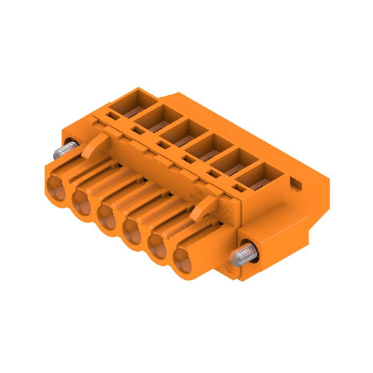 1949840000 - 5.08mm 6-Pole RoHS Female PCB Connector, 90° Angle  (Pack of 42)