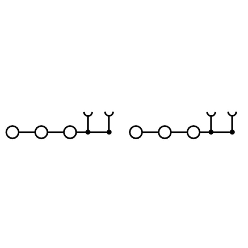 1988280000 - PUSH-IN 1.5 mm² Modular Terminals for 250V, 16A Applications  (Pack of 50)