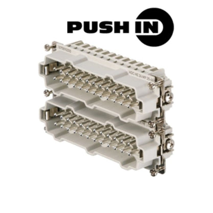 1875890000 - 24-Pole Copper Alloy Male Connector, 500V, 16A