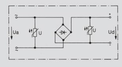 0546260000 - EGD2 EG2 5-240VAC Rectifier with Surge Protection  (Pack of 10)