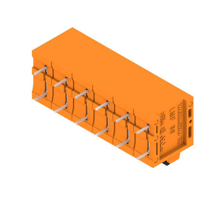 2667850000 - 6-Pole 7.50mm Circuit Board Terminal, 90° Angle, 3.5mm Pins  (Pack of 30)