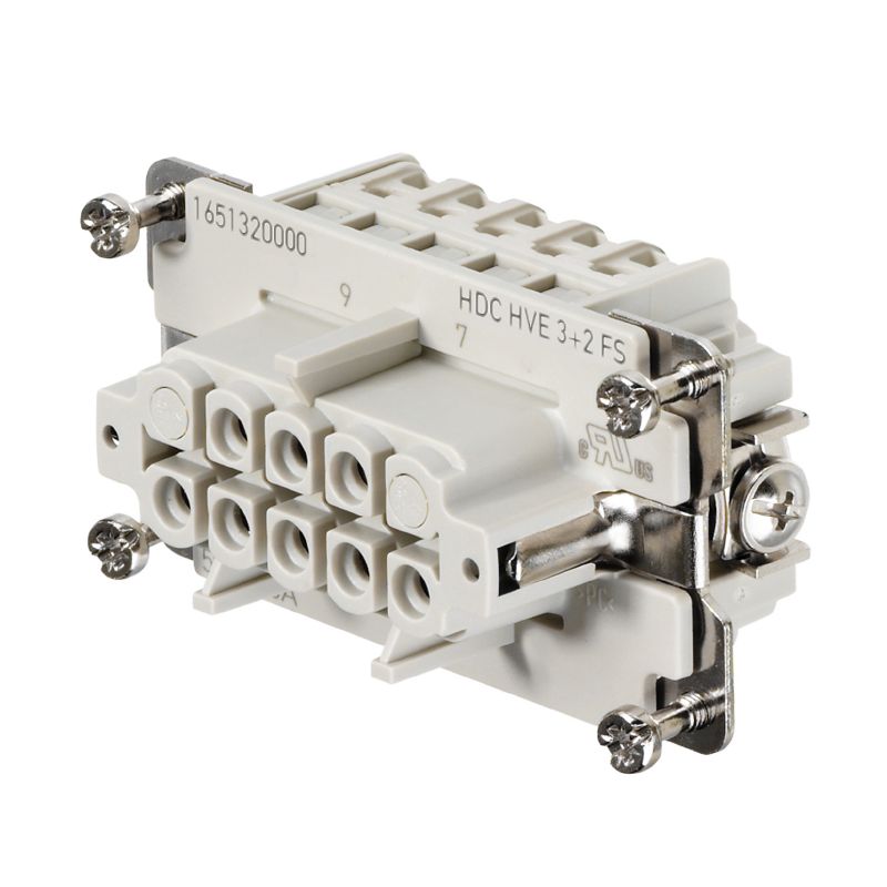 1651320000 - 5-Pole HDC Connector 64mm for Female Connections, RoHS Compliant