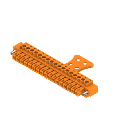 1236700000 - 3.81mm 17-Pole Female Connector with 180° Angle  (Pack of 50)