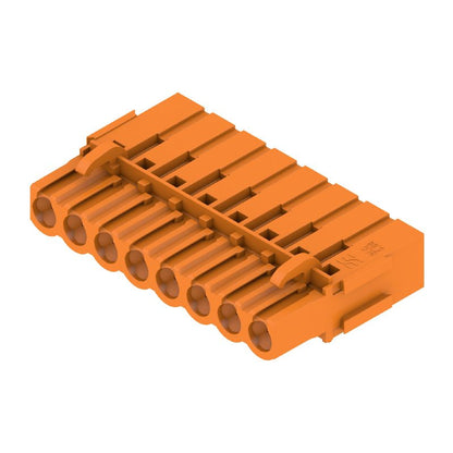 1649430000 - 5.08mm Female PCB Connector, 8-Pole Crimp, 180° Angle  (Pack of 50)